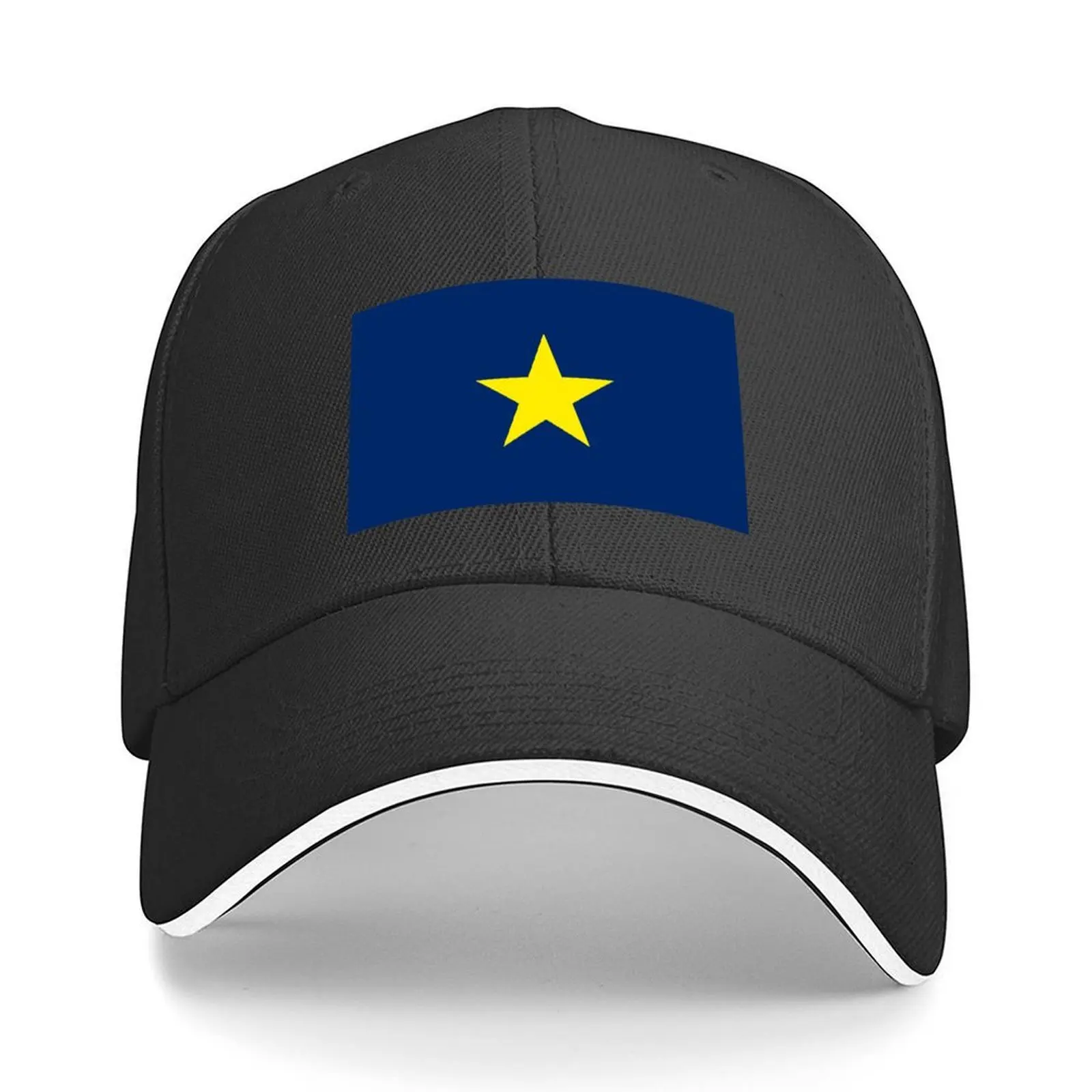 

The Burnet Flag (Flag of Texas 1836-1839) Baseball Cap New Hat fashionable foam party Hat Rugby Hats For Women Men's