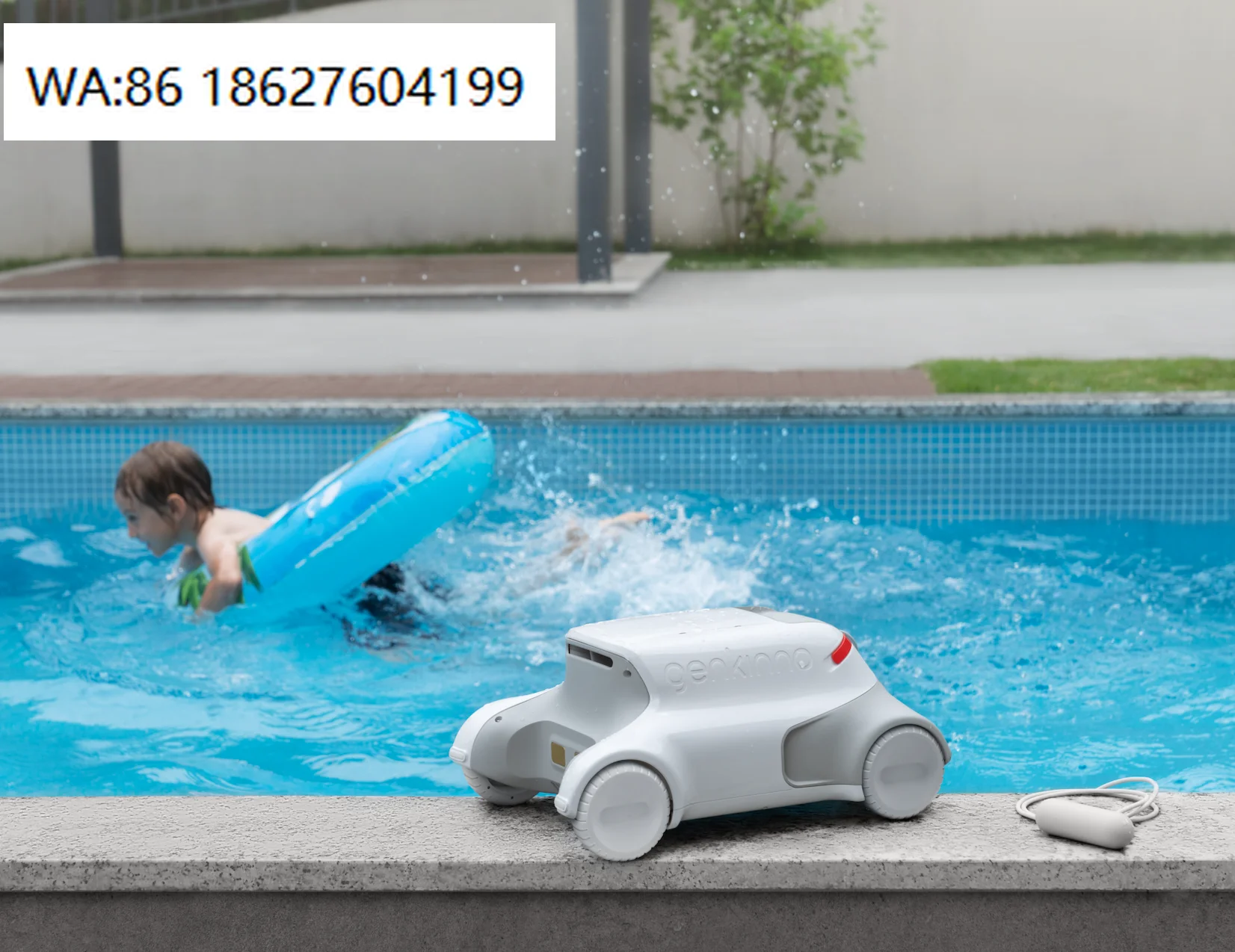 For Pool Vacuum Cleaner Stock Hot Sell ful Smart Cleaner Swimming Pool Accessories Filter Bag Cleaning Portable Robot Intelligen