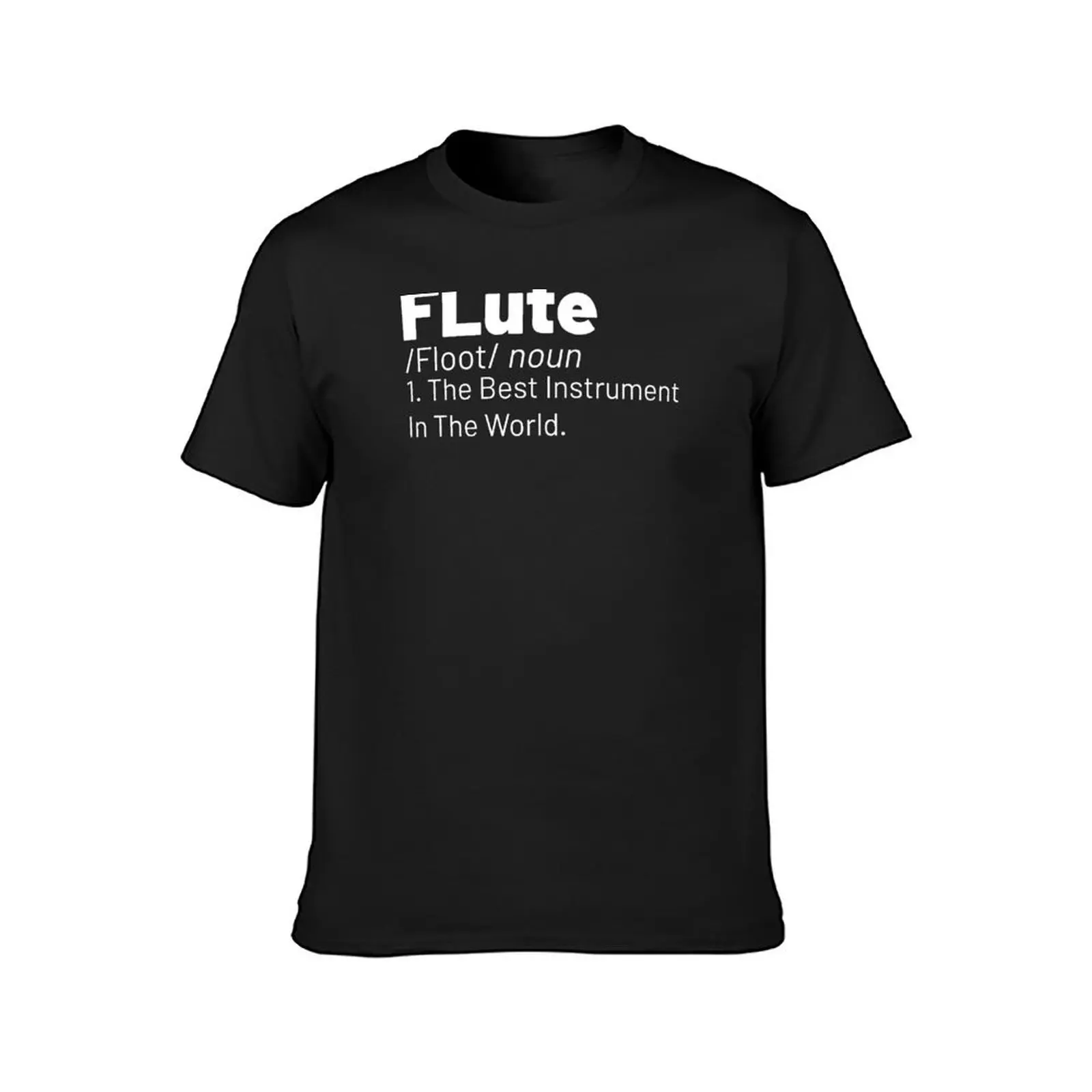 FLUTE THE BEST INSTRUMENT IN THE WORLD T-Shirt heavyweights tees Men's t-shirts