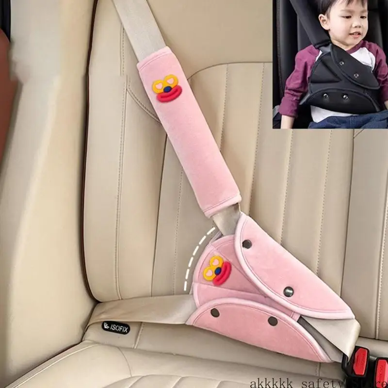 تضيف وسادة الكتف لحزام أمان السيارة للأطفال من XXFF لمسة من المرح والأمان إلى أي سيارة داخلية مناسبة للتنقلات اليومية #4
