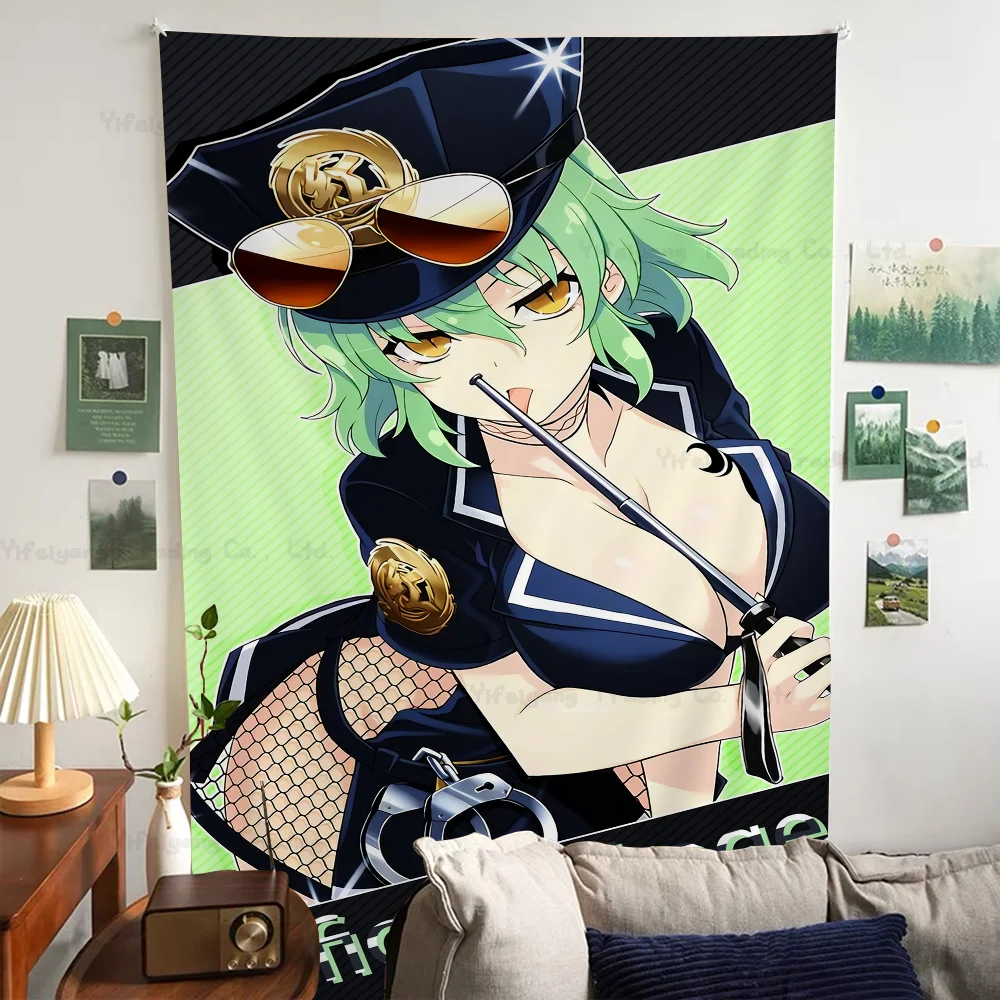 Senran Kagura Hikage Anime Tapestry Wall Hanging Decoration Household Wall Hanging Home Decor