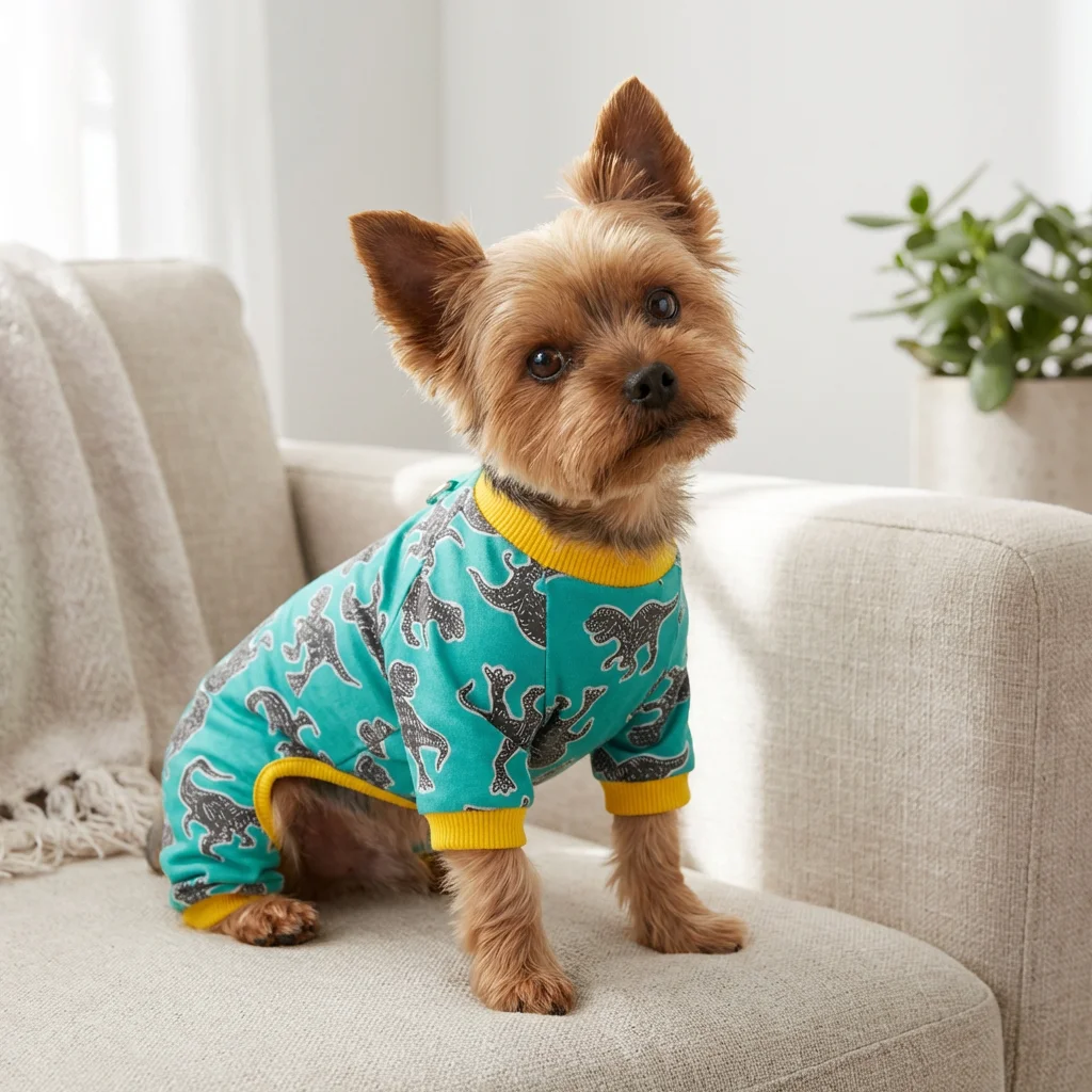 Soft Cotton Dog Pajamas Dinosa - огляд і ціна D Ring Strap