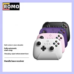 8bitdo - A nuovissimo Controller di gioco con effetto Hall Wireless 2.4g con Dock di ricarica per Pc/Windows 10/11/Steam/Android