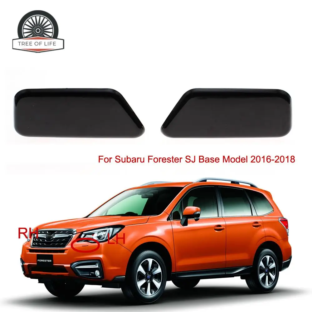 86636SG380 86636SG390 Front Bumper Headlight Washer Spray Nozzle Cover Cap For Subaru Forester SJ Base Model 2016 2017 2018