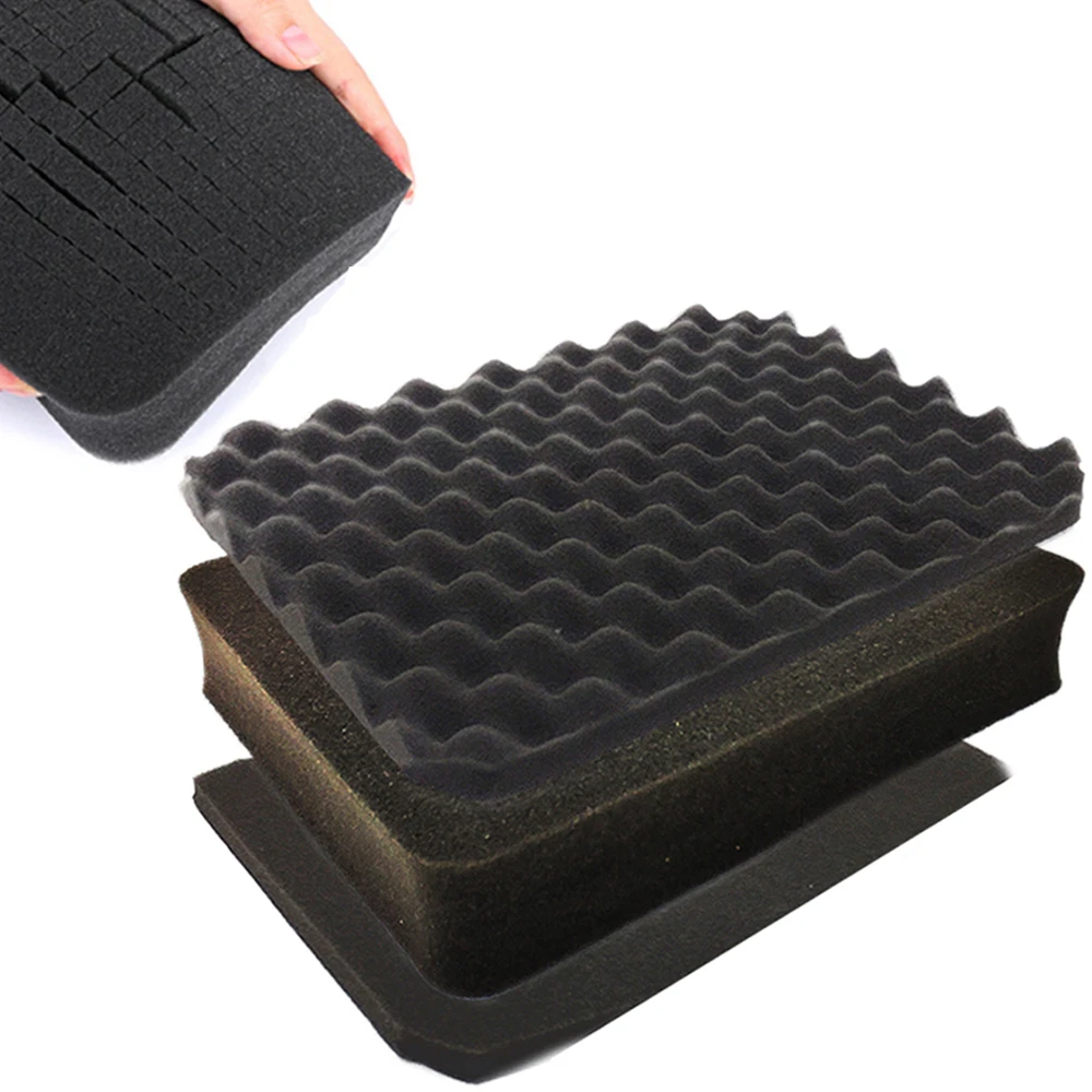 Grid Hand-tear Foam Shockproof DIY Sponge Pick Apart Cotton Lining Packing Block Shockproof Pad For Tool Box Packaging