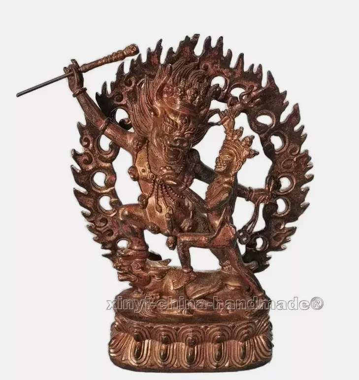 Hell Lord dam-can-chos-rgya Lord of the hell Dharmapala Dharma Protector blessed