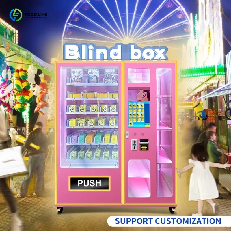 TCG Card Vending Machine Blind Box Retail Standalone Dispenser Arcade Playground Interactive Collectible Gift Toy for Children
