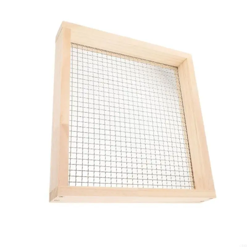 Garden Soil Sifter Gravel Sifter Compost Soil Screen Sifters Dirt Sieve C5AD