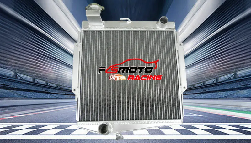 3 Row Aluminum Radiator For 1966-1970 Datsun Roadster Fairlady 69 70(right hand drive)