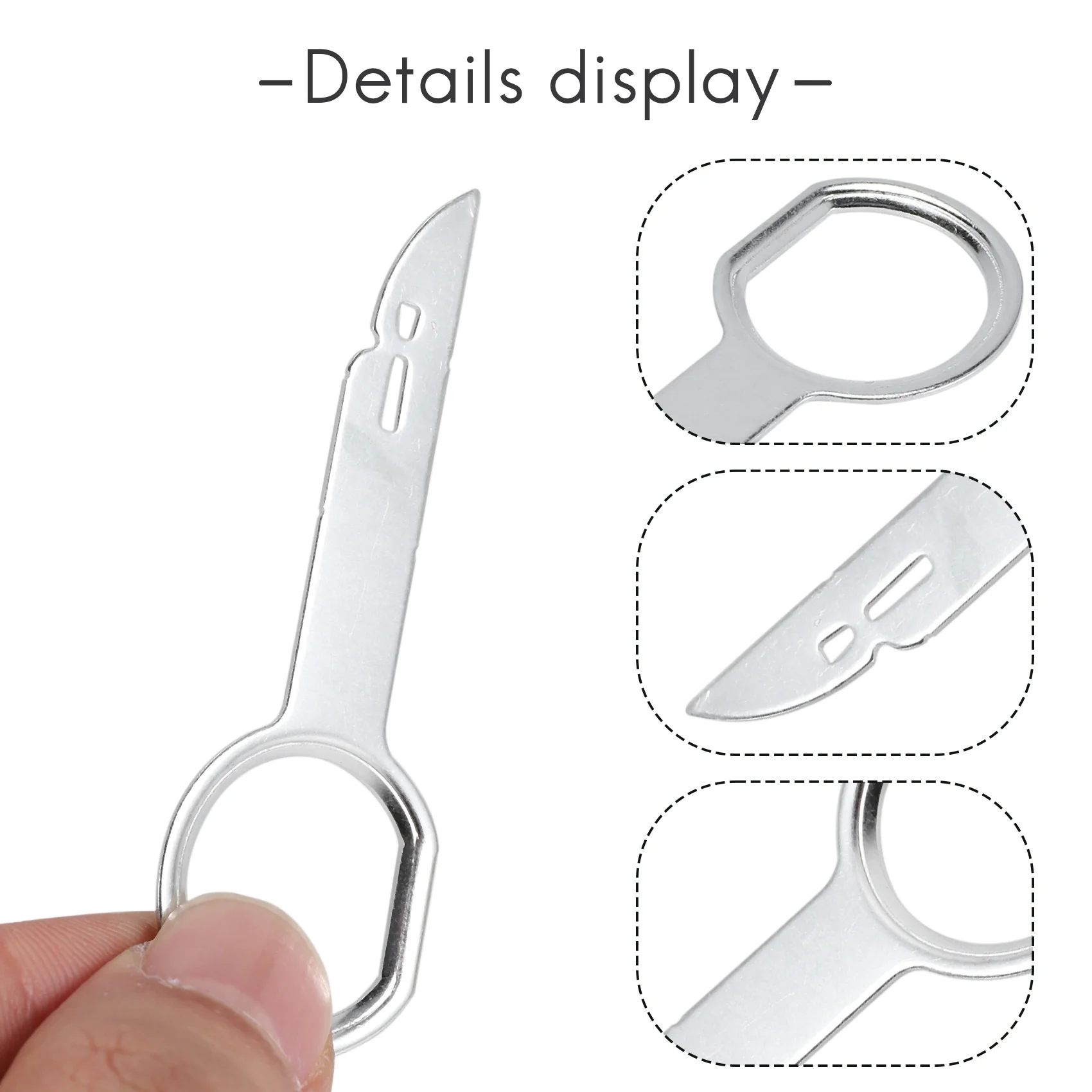 M45K-Hand Tool Set 4Pcs Car Stereo Radio Removal Remove Tool 4 Keys For For Ford For Car Accessories