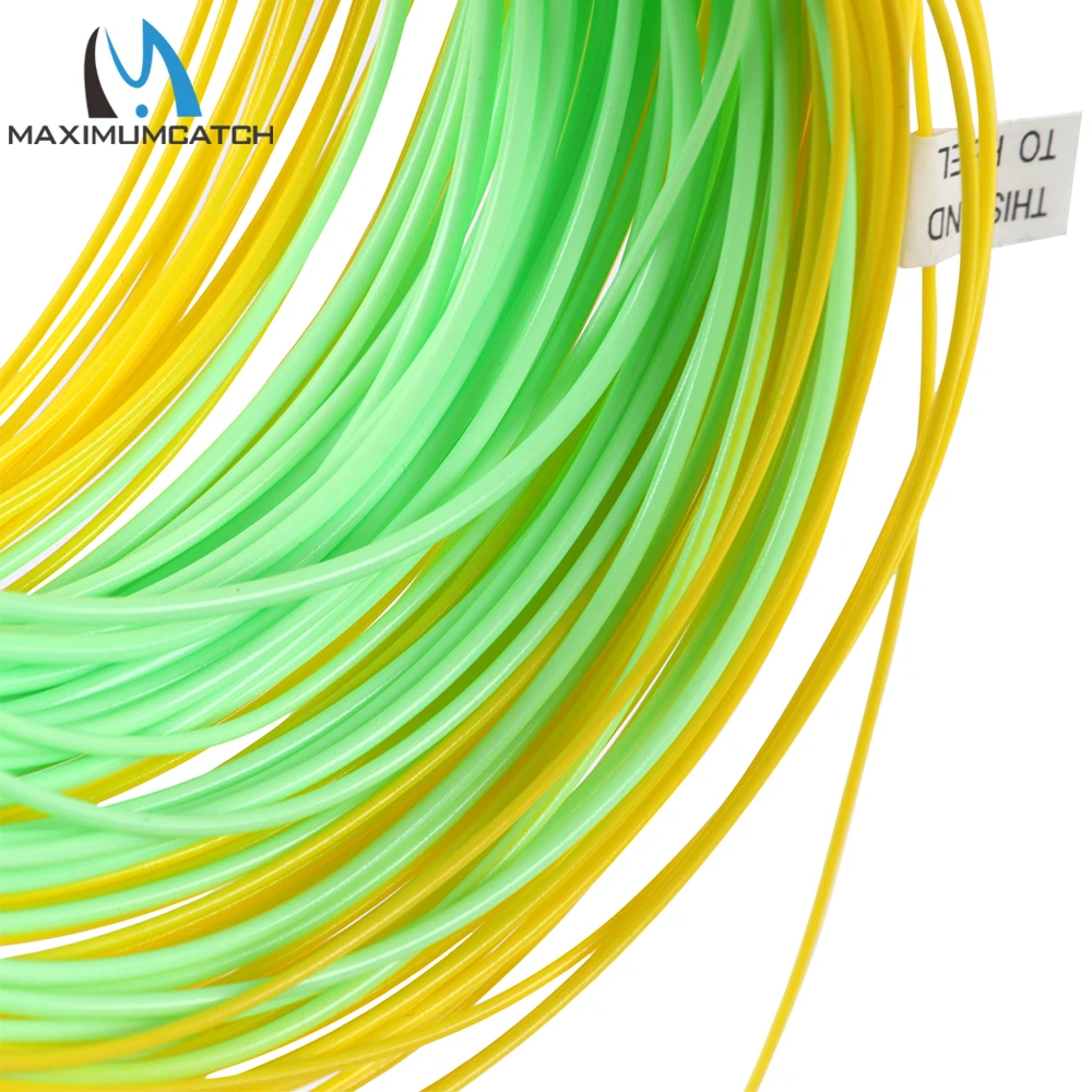 Maximumcatch Floating Grand Fly Line 90FT 4-8wt น้ําหนัก Fly Fishing Line 2 ห่วงเชื่อมสําหรับ Fast Action