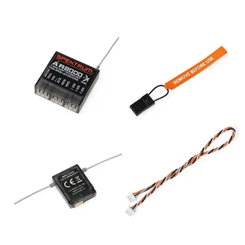 Spektrum AR8000 2.4GHz 8CH Receiver Support DSM2 DSMX W/ Extended Satellite for JR Spektrum DX7s DX8 DX9 Dx18 Transmitter