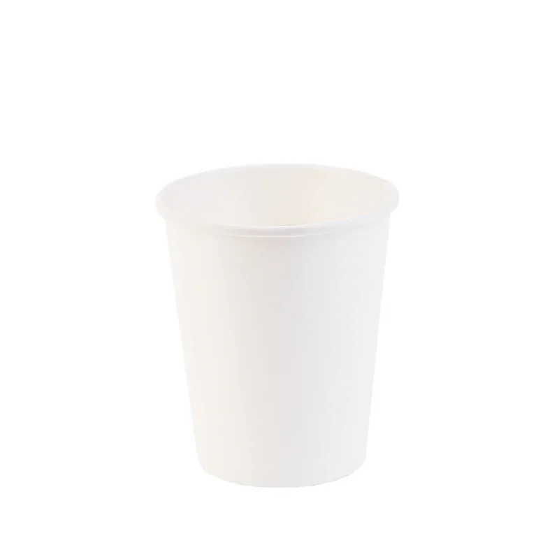 100pcs/pack 6oz 150ml Disposable Paper Cup Office Coffee Cup Paper Cup For Hot Drinking Party Supplies