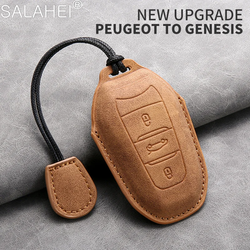 Car Remote Key Case Cover Keychain For Peugeot 308 408 508 2008 3008 4008 5008 Citroen C4 C5 C6 C3-XR CACTUS Picasso DS4 DS5 DS6