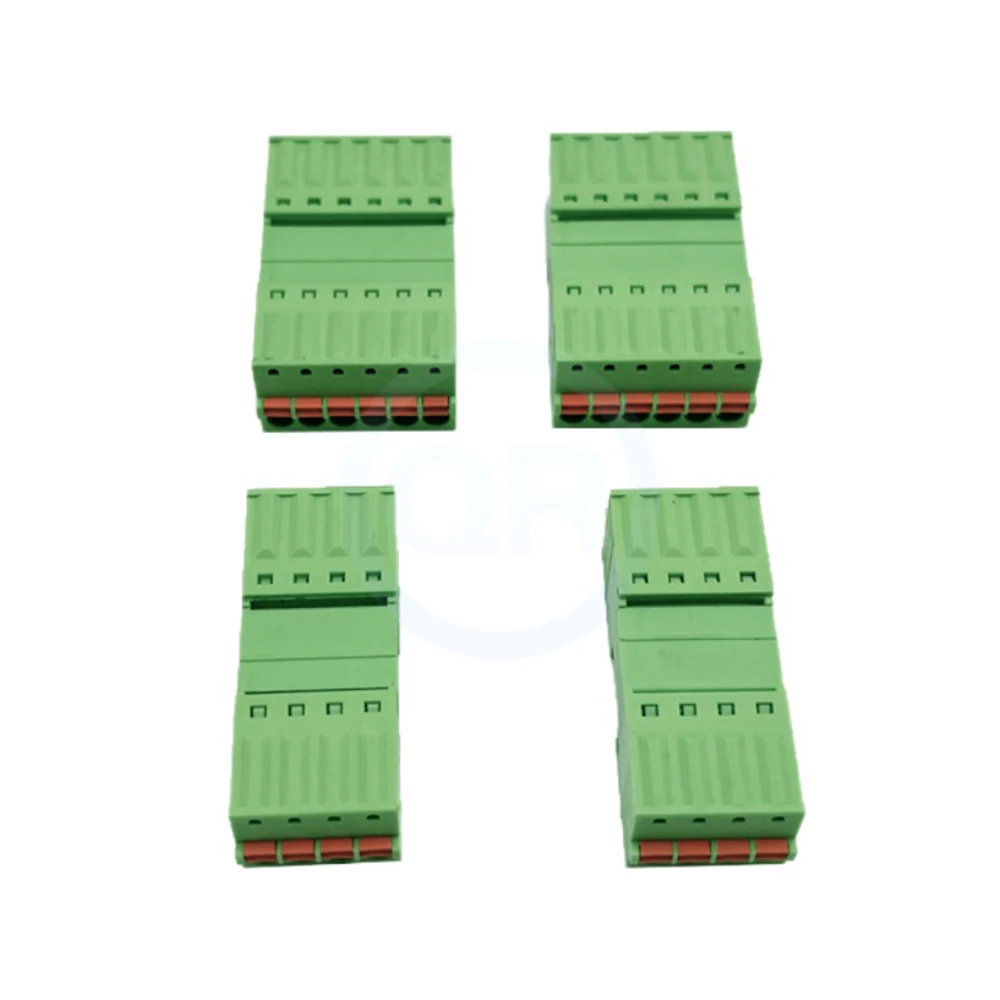 (1 Set) KF 2EDGKDP 2.5mm Solderless Screwless 2EDGKD 2.54 Plug-in Terminal Block Spring Press Butt 2-16P 15EDGKDP 2.54