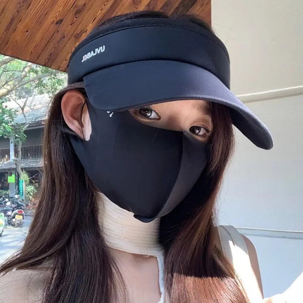 Summer Breathable Sun Hat Adjustable Quick-drying Sports Visor Anti-UV Empty Top Tennis Hat Running