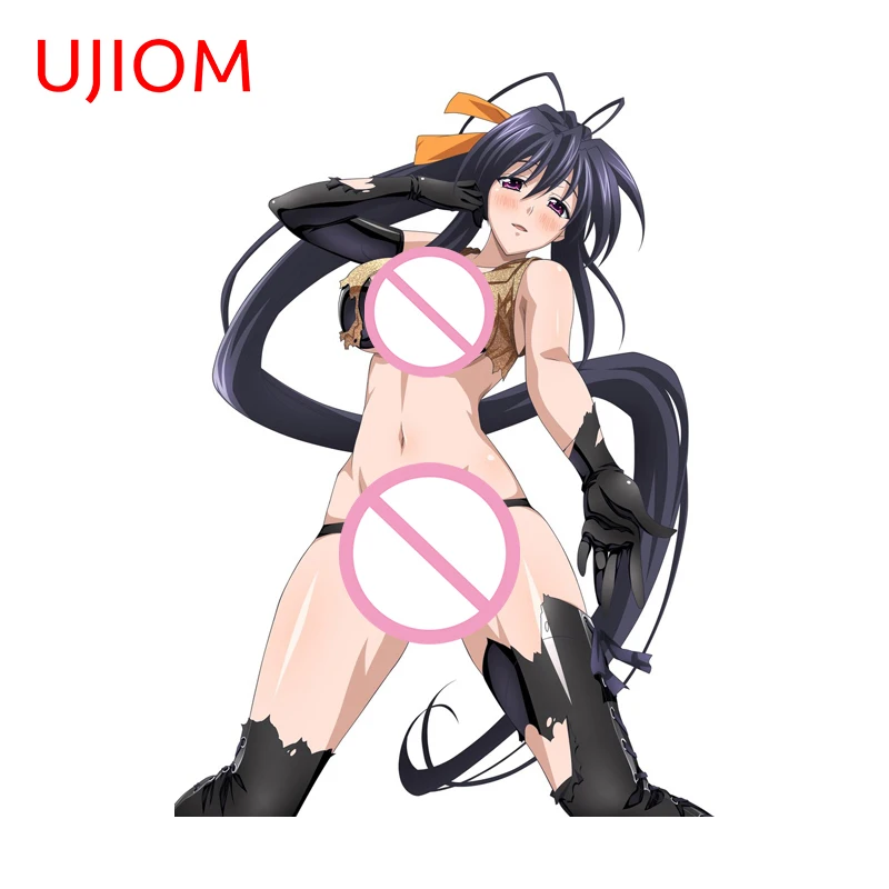 UJIOM Himejima Akeno Wall Sticker Interesting Seductive Waterproof Bathroom PVC Decal Fashionable Decoration Chambre Wallpapers