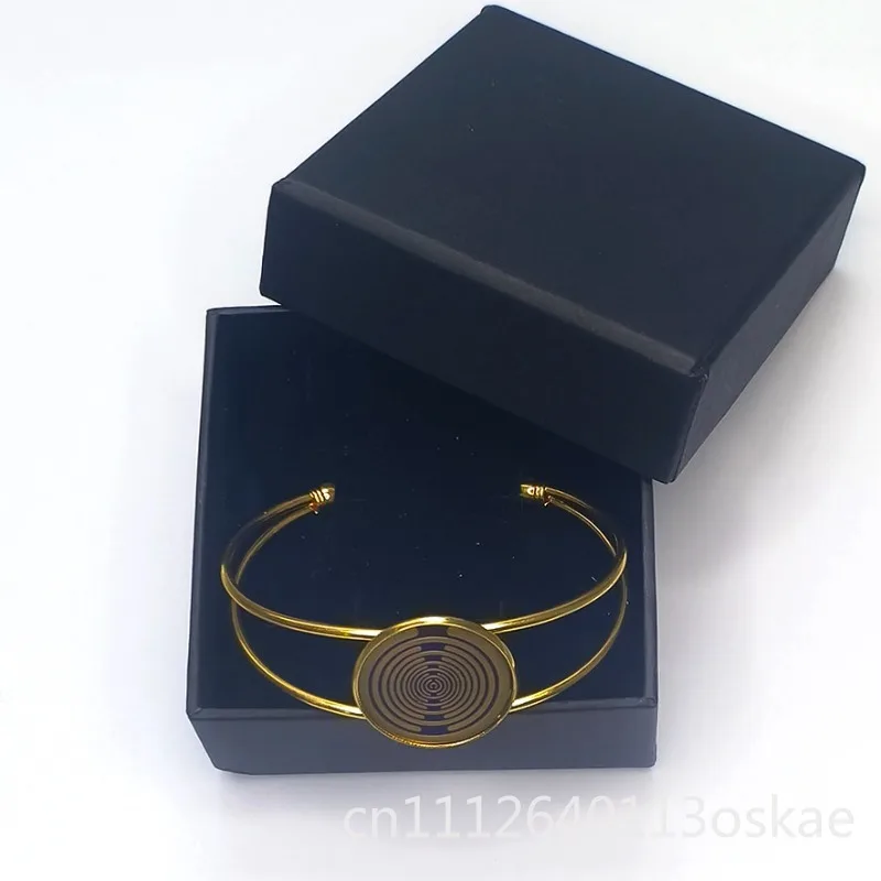 MWO Polarizing Disc Bracelet Tesla Electric Coil Multi-Frequency Wave Oscillator Magnetic Field Electromagnetic Antenna Bracelet