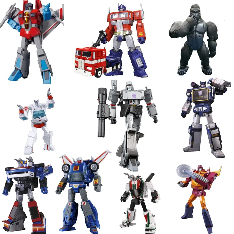 Masterpiece KO MP10 Optimus Prime MP36 Megatron MP52 Starscream MP28 HOT RODIMUS MP27 IRONHIDE Action Figure Transformation Toys