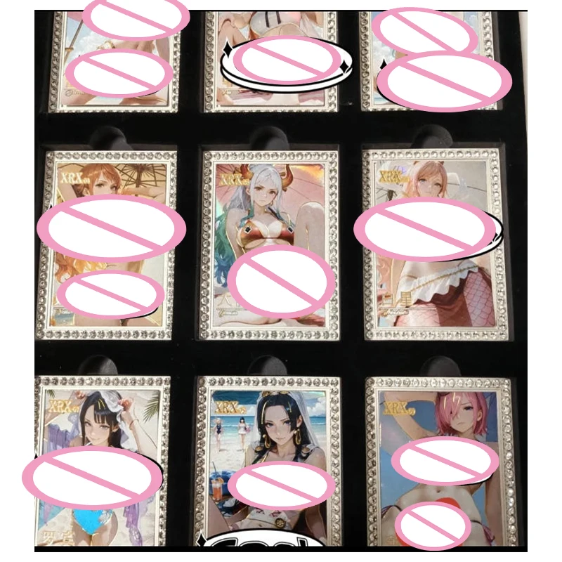 Japanische Anime ONE PIECE TSR SQ XRX Boa Hancock Yamato Nico Robin Sammelkarten Weihnachten Geburtstagsgeschenke Kinderspielzeug