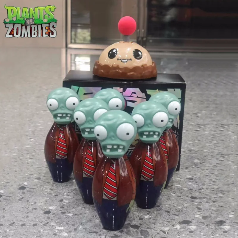 

2025 New Plants Vs. Zombies The Glowing Potato Landmine Electrodynamic Suspension Bowling Toy Set Children'S Puzzle Games Toys