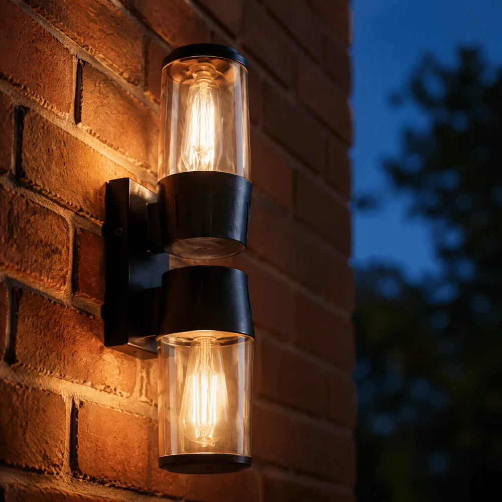 IP65 Waterproof Outdoor Wall Light Simple Design Aluminum Material Wall Lamp Decoration Light New Chinese Style Wall Light