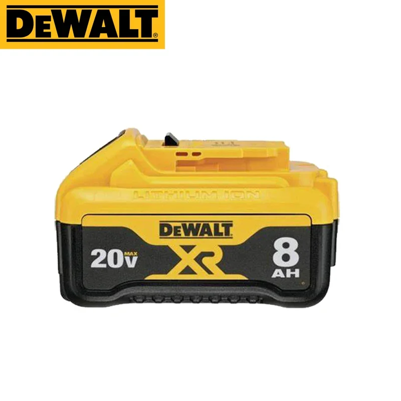 Imagem -04 - Dewalt-bateria de Lítio 20v Original 8.0ah 5.0ah 4.0ah 4.0ah 2.0ah Dcb184g Dcb203 Dcb184 Dcb182 Dcb208 Dcbp520 Dcbp034