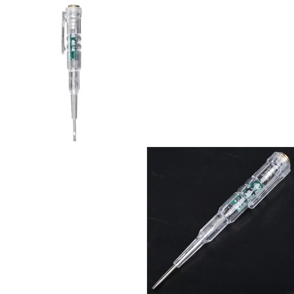Electrical Tester Pen with LED Color Light Live Wire Tester 70-250V Plastic