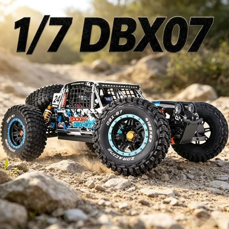 

Радиоуправляемая машина ZD Racing DBX-07, бесщеточная, масштаб 1/7, полноприводный электрический внедорожник, пустынный грузовик с механическими тормозами, игрушка на радиоуправлении