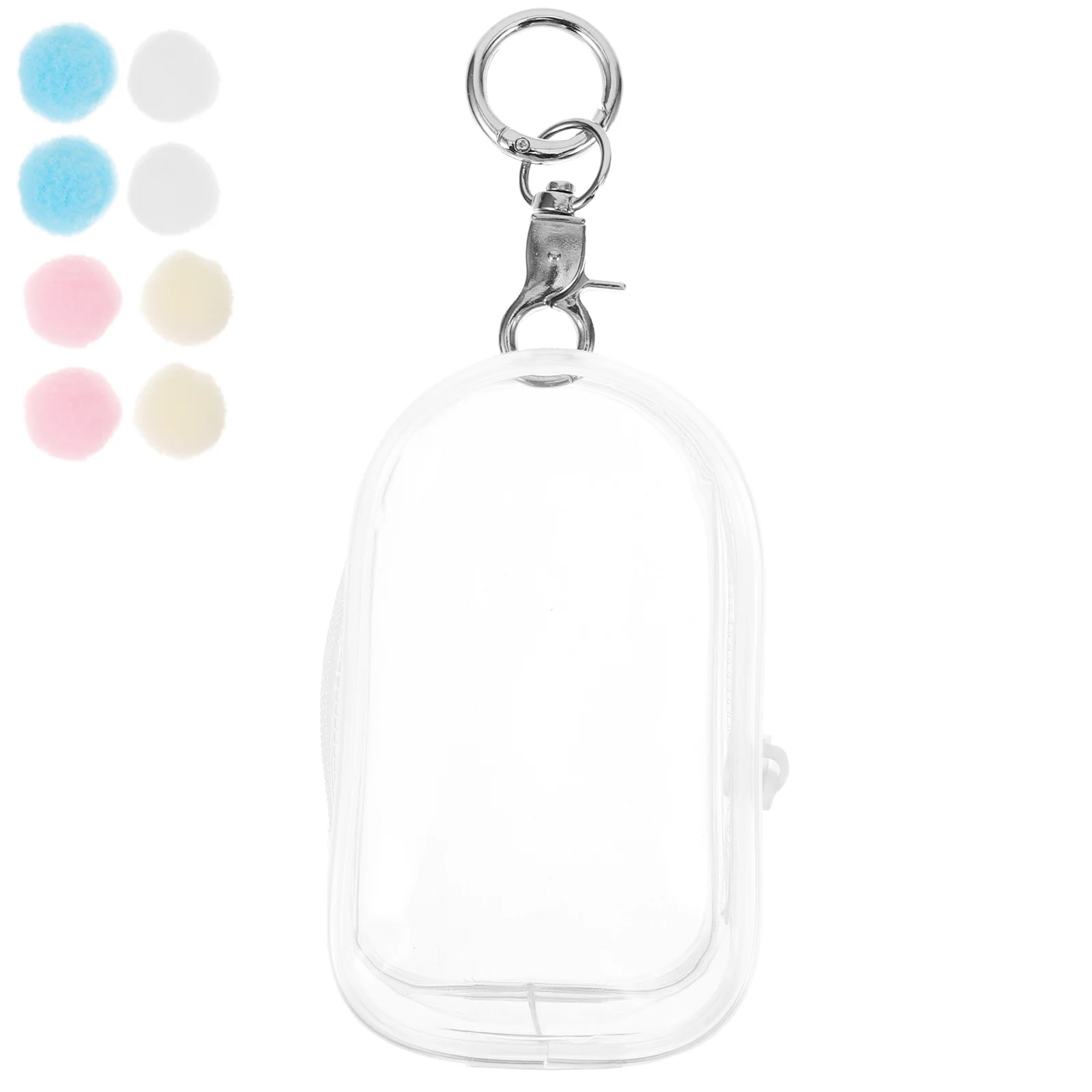 

Outing Bag Figure Clear Display Small Outdoor Portable Storage Holder Pouch for Mini Charm Lightweight Hanging