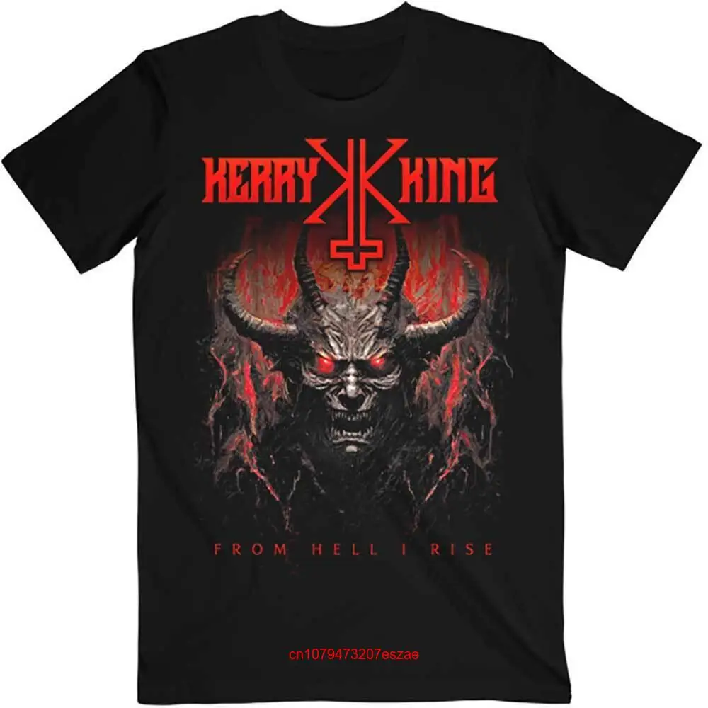 Kerry King From Hell I Rise 커버, 긴팔 또는 반팔 티셔츠, 신상