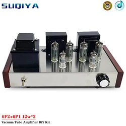 12w*2 6f2 6p1 Vacuum Tube Amplifier Kit Diy High Power Low Distortion 2-channel Push-pull Amp HIFI Amplifier Audio