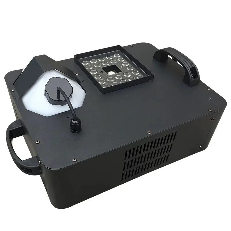 

1500W upper air column smoke machine 24 full color LED smoke machine spray machine wedding performance bar props