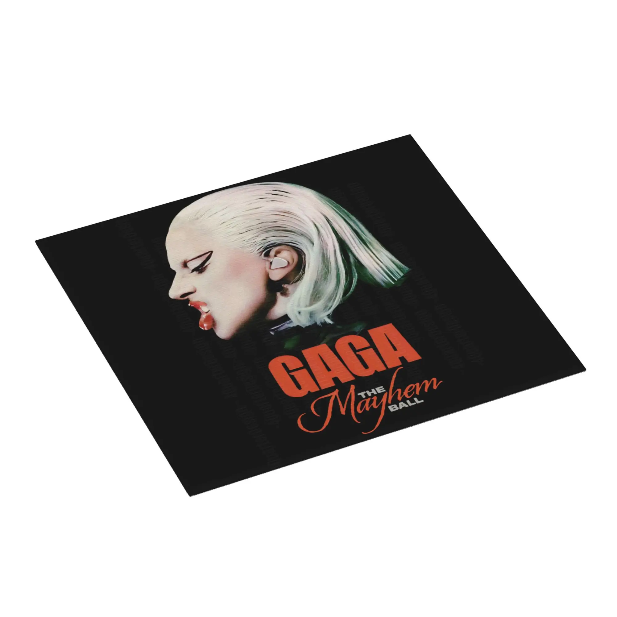 Lady Gaga Mayhem Music Singer Non‑Slip Waterproof Absorbent Barware Tableware Oil Proof Reusable Bathroom Drying Mat For Kitchen