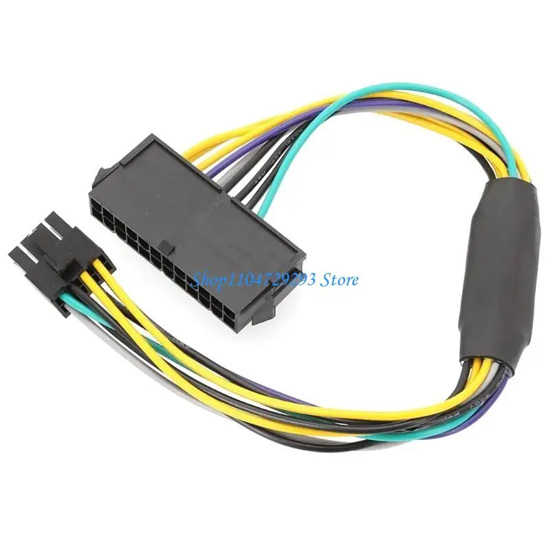 24 Pin to 8 Pin ATX Power Adapter Cable for Optiplex 3020 7020 9020 Power Cord 