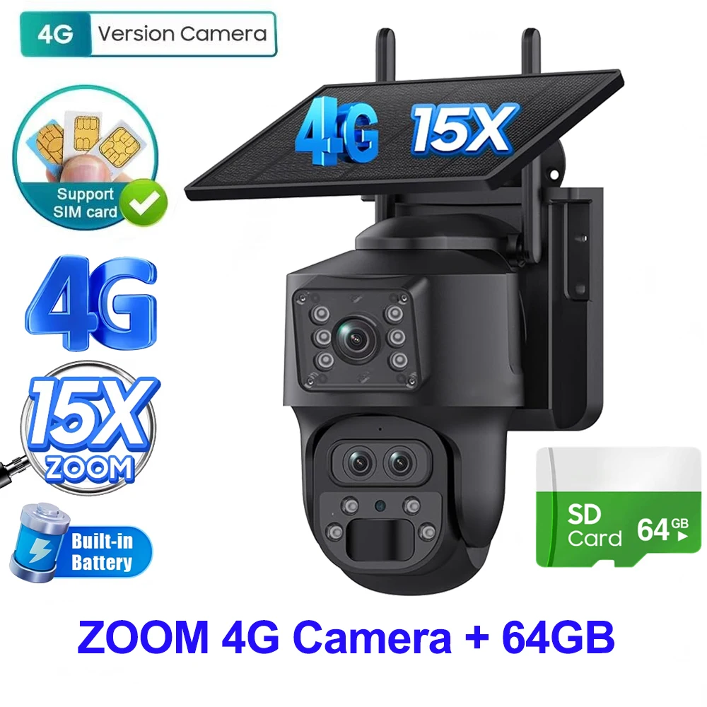 12MP 4G 15X ZOOM 64G