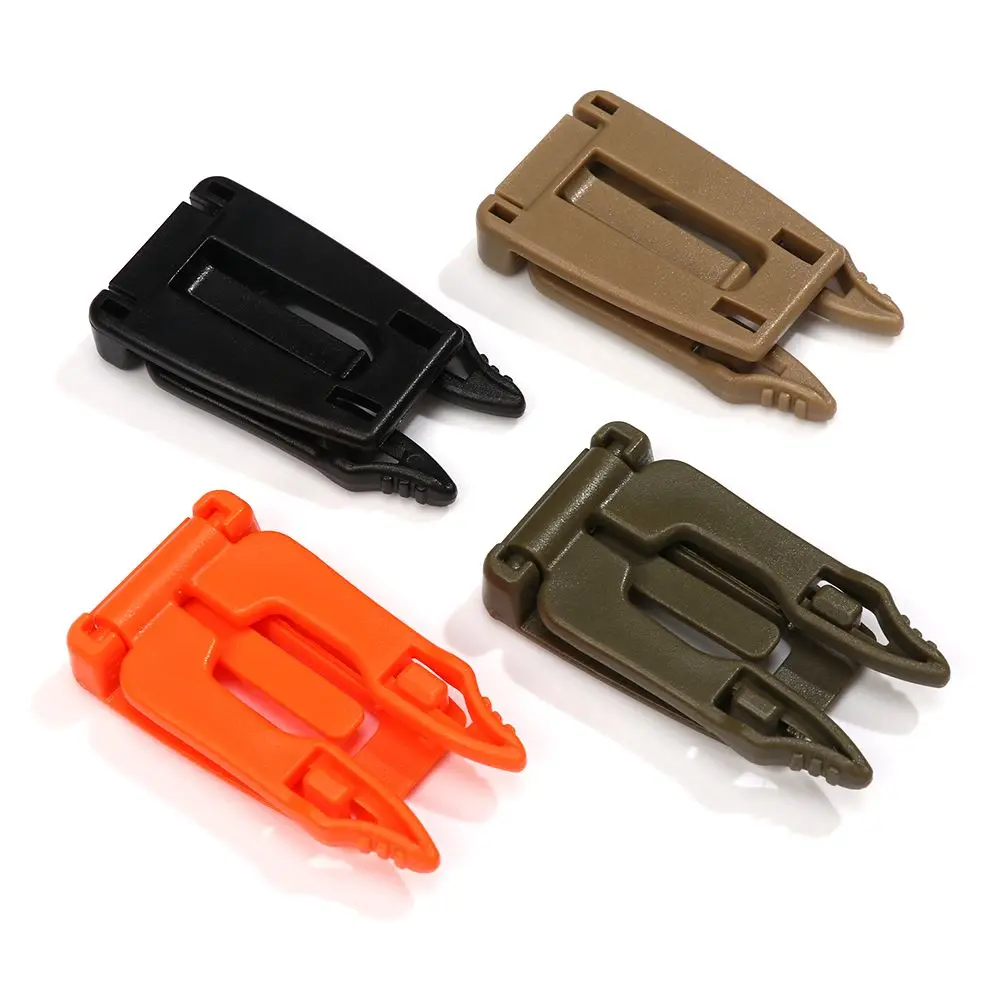 Outdoor Web Carabiner MOLLE Clip MOLLE Tactical Strap Multipurpose Buckle Camping Bag Buckle Backpack Webbing Clip