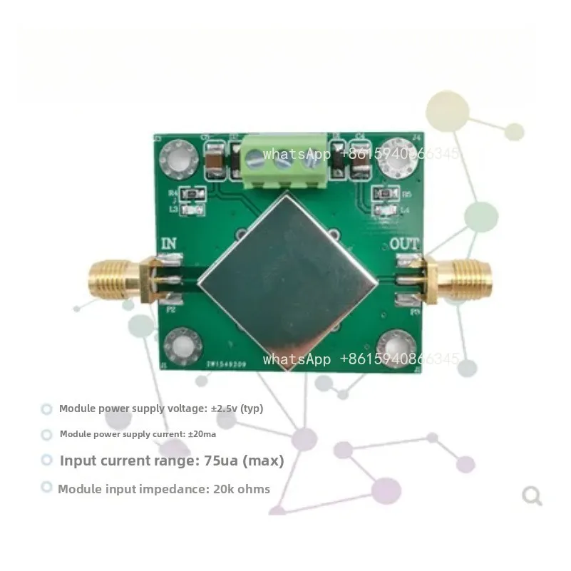 Transimpedance APD\PIN High Speed Photoelectric Detection/TIA Amplifier Module 4GHz IV Conversion