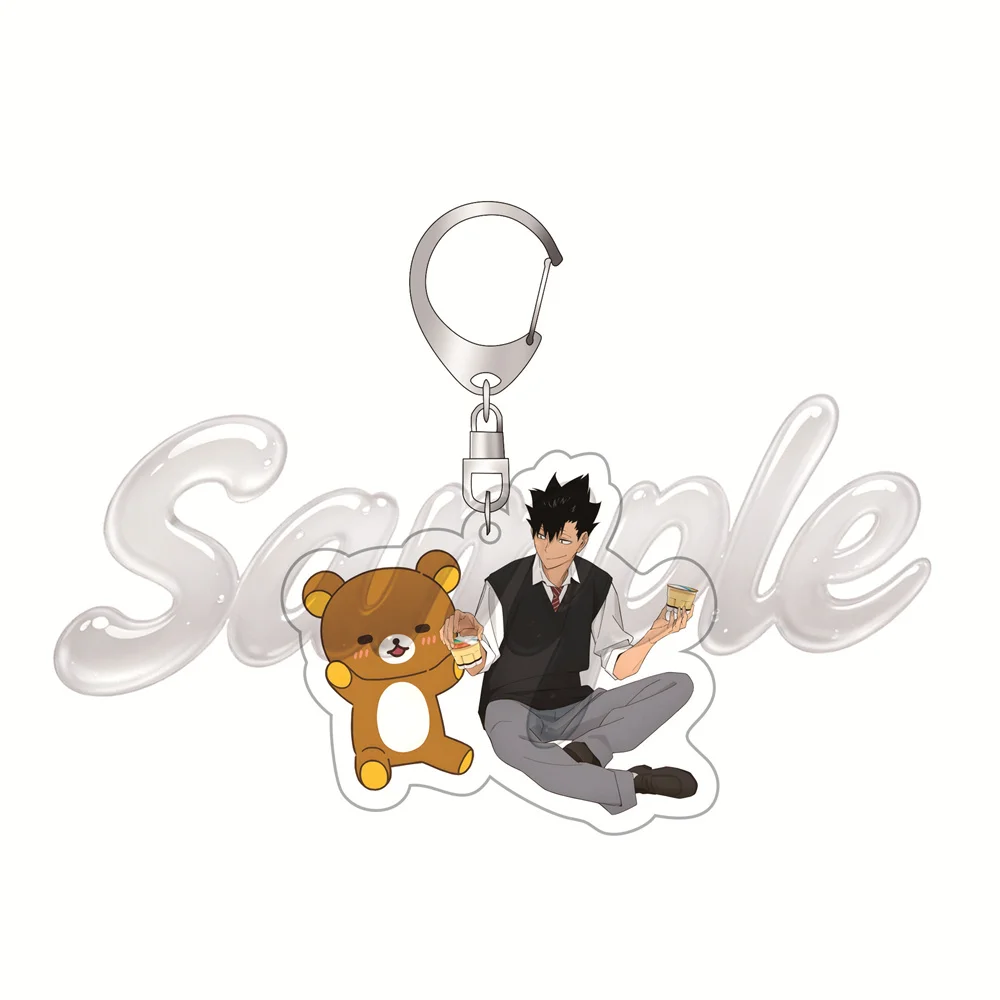 Anime Haikyuu!! 6cm Acrylic Keychain Kageyama/Shouyou Tabletop Decorations Accessories Decor Gifts Exquisite Products
