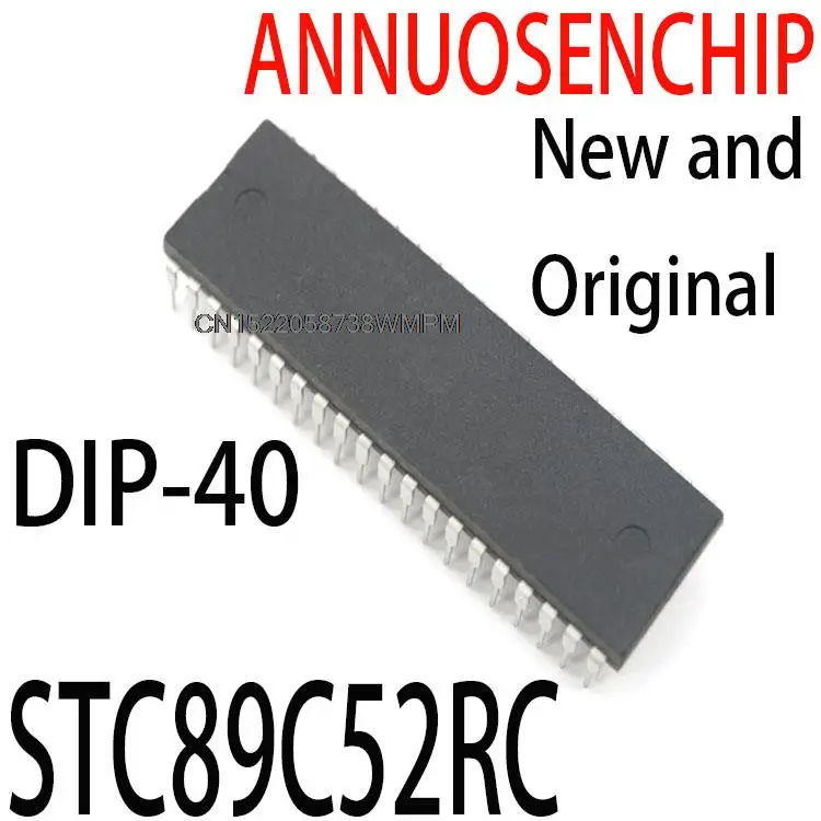 

10PCS IC DIP40 STC89C52 Serial Programming Microcontrolle NEW ORIGINAL STC89C52RC