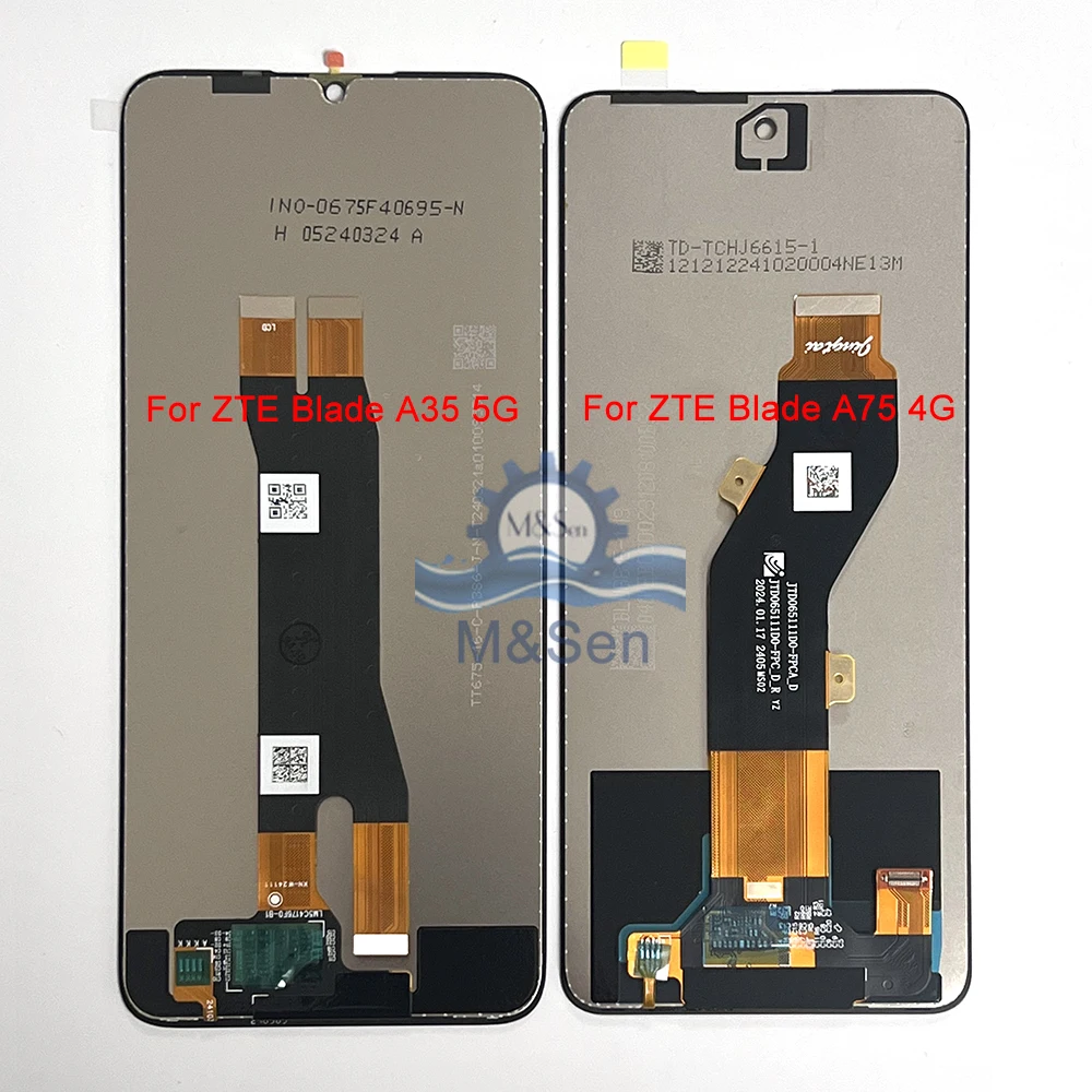 Original For ZTE Blade A35 5G /A55 5G Z2450 LCD Display Screen +Touch Panel Digitizer For ZTE Blade A75 4G LCD