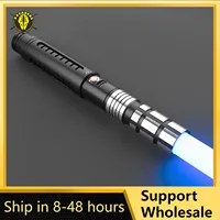 Lightsaber Neopixel Jedi Laser Sword Metal Hilt Heavy Dueling Sensitive Smooth Infinite Changing Hitting Sound LTG Light Saber