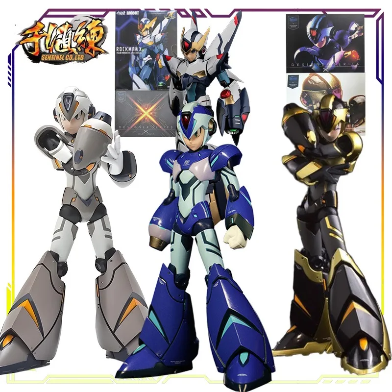 

SENTINEL CO.LTD Original Truforce Mega Man Series Rockman Χ-kai- NYCC Special Edition Action Figure Model Toys Gifts for Boys