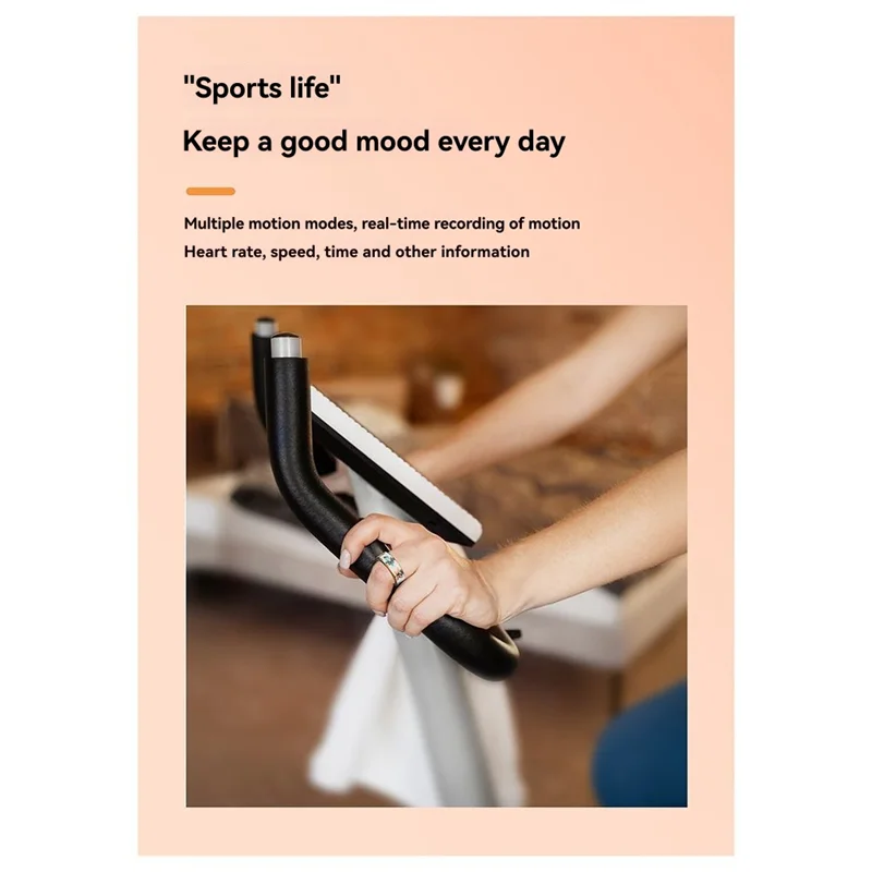 B47C حلقة ذكية للنساء لون المينا براعة قياس الأكسجين في الدم ضغط الدم مراقبة النوم أوضاع متعددة رقم. 11 #3
