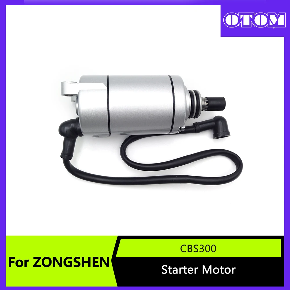 

OTOM Motocross Starter Motor For ZONGSHEN CBS300 NB300 Engine ZS174mn-3 ZS174MN-5 MOTOLAND AVANTIS ENDURO Start Motor