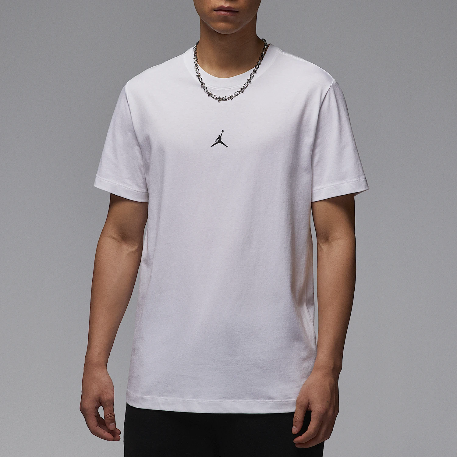 

Nike Genuine Summer New JORDAN Men's Minimalist Round Neck T-Shirt IB7521-100