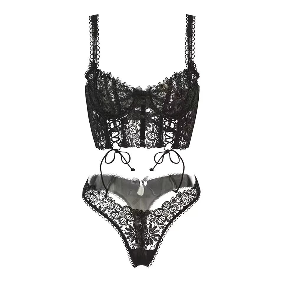 Lingeries Sexy Hot Women'S Lace Sexy See Through Suit Mesh Sexy Lingerie женское нижнее бельё сексуальне