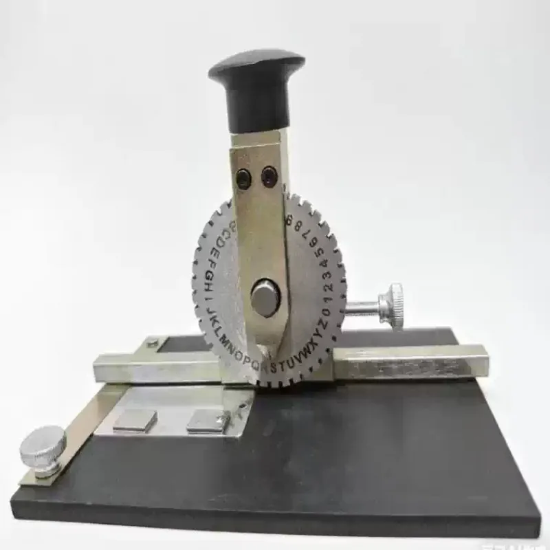 Manual Steel Stamping Machine Hand Shot Signage Machine Manual Marking Machine Steel Stamp Alphanumeric