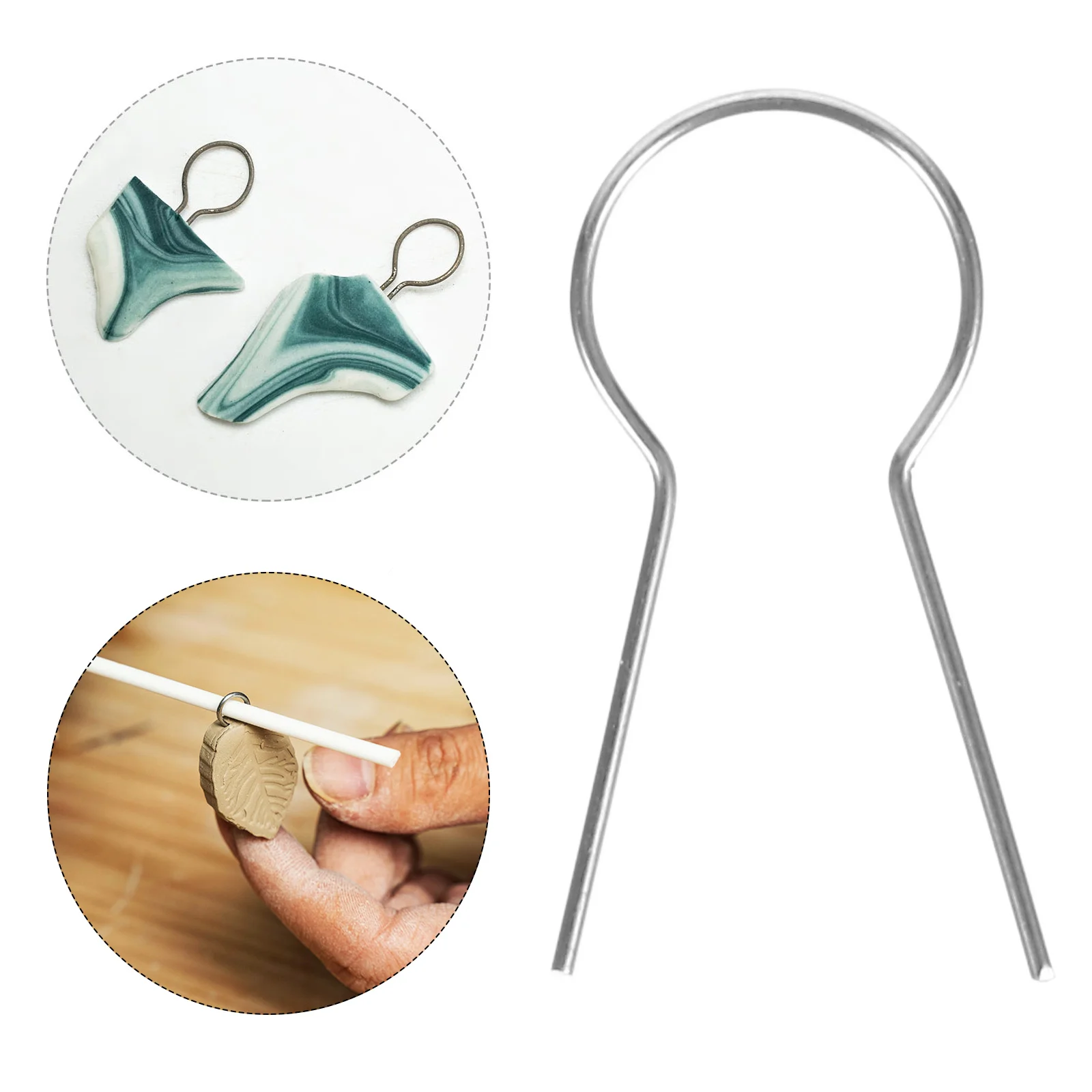 

Burn R-shaped Needle Pottery Hangings Ceramics Tools Kiln Special Burning Silver Professional Firing