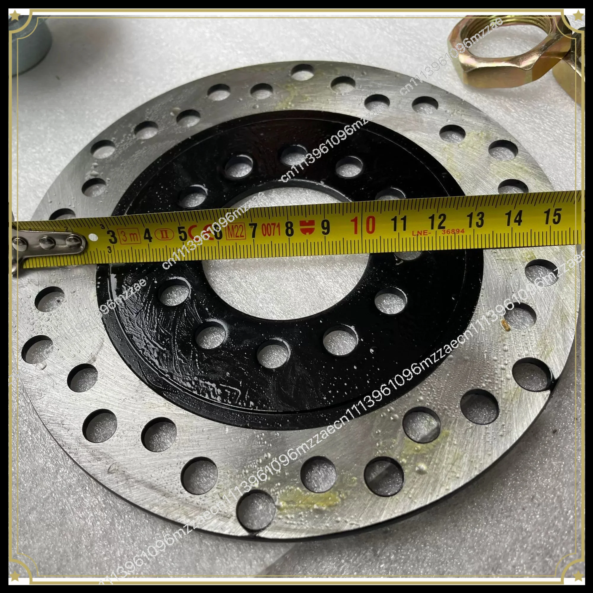 Modified Four-wheel Three-wheel ATV Kart Accessories 61-65-71-74CM Rear Axle Rear Axle Brake System